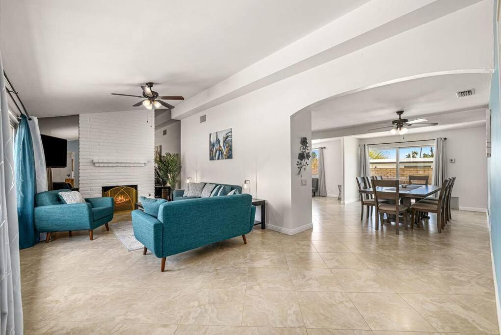 The Sunny Side House Villa Palm Springs Bagian luar foto