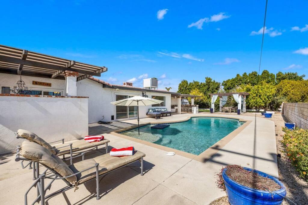 The Sunny Side House Villa Palm Springs Bagian luar foto