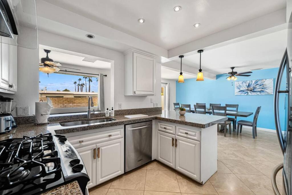 The Sunny Side House Villa Palm Springs Bagian luar foto
