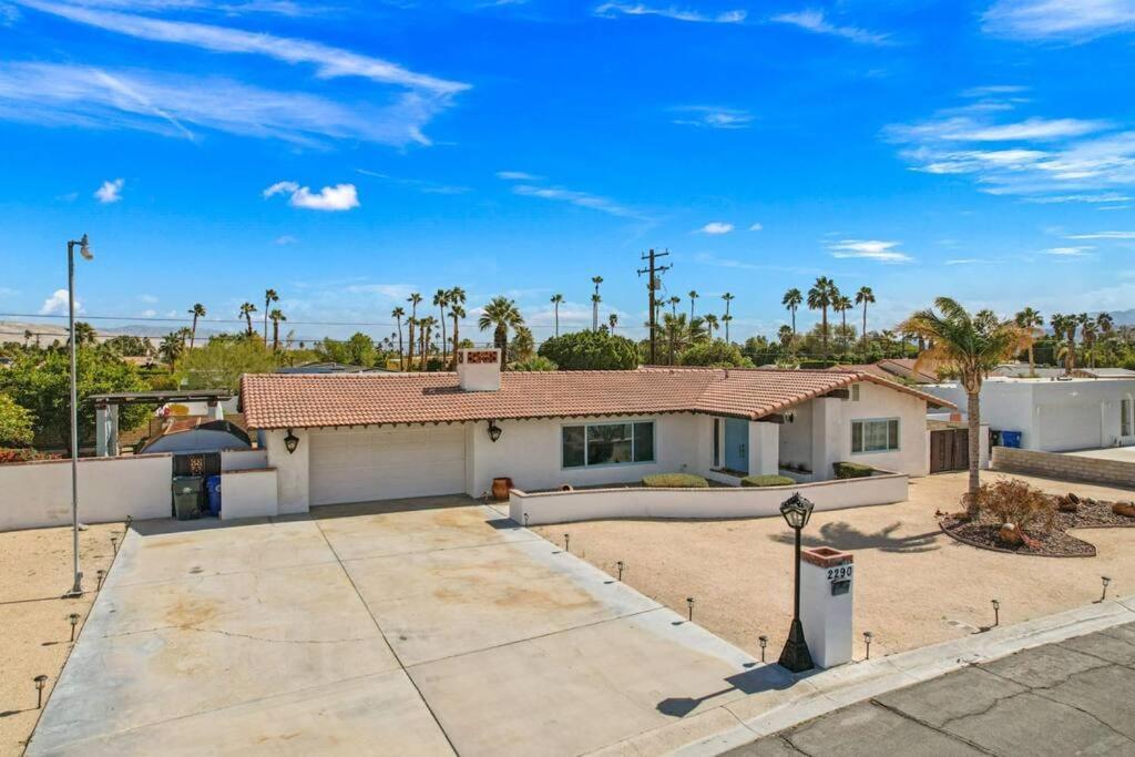 The Sunny Side House Villa Palm Springs Bagian luar foto