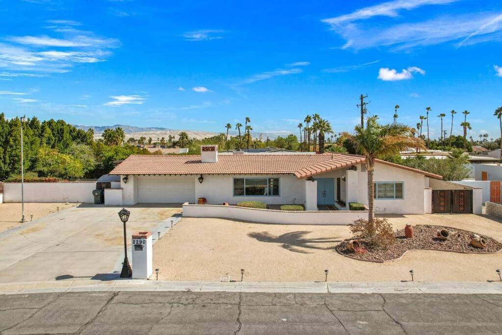 The Sunny Side House Villa Palm Springs Bagian luar foto
