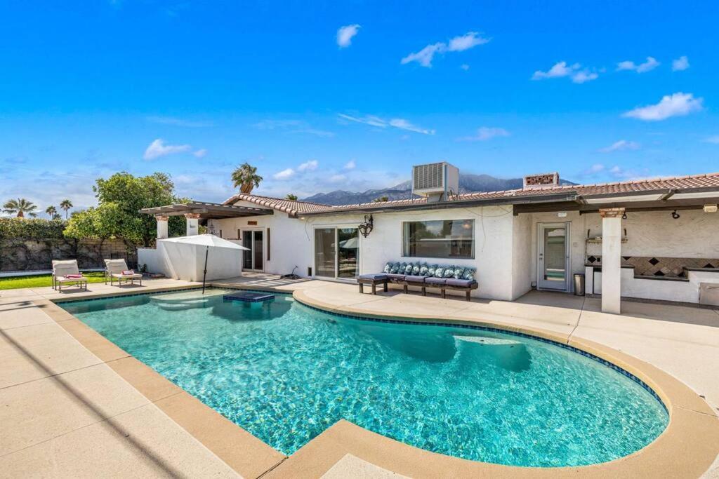 The Sunny Side House Villa Palm Springs Bagian luar foto