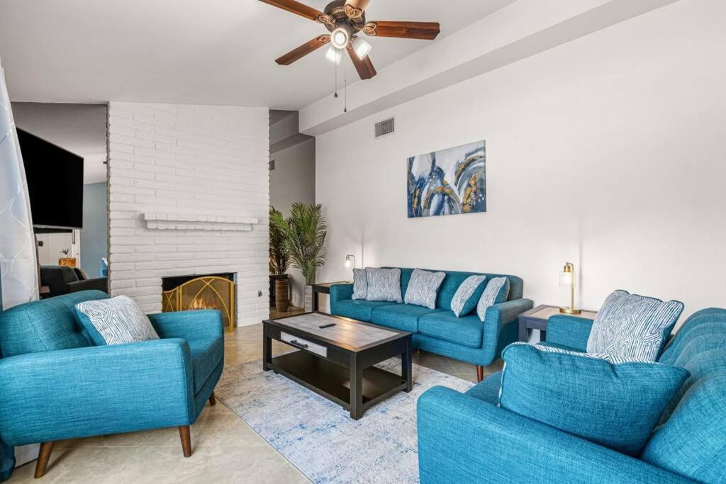 The Sunny Side House Villa Palm Springs Bagian luar foto