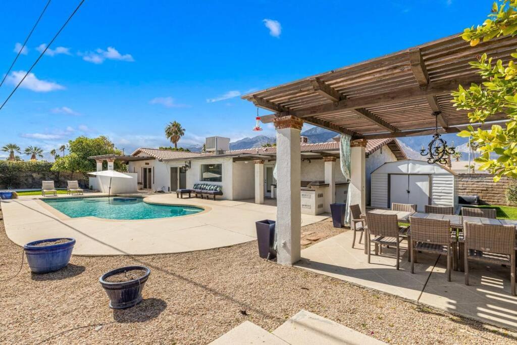 The Sunny Side House Villa Palm Springs Bagian luar foto