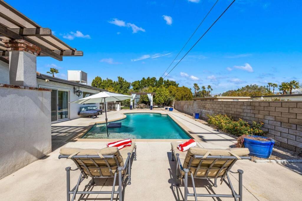The Sunny Side House Villa Palm Springs Bagian luar foto